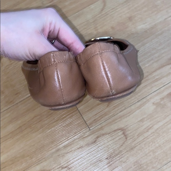 Tory Burch Minnie Flats, size 5.5, Tan - Picture 7 of 8